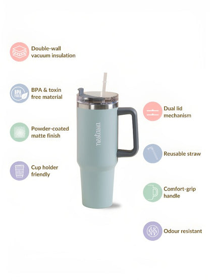 Stanley Stainless Steel Tumbler with Handle – 40 oz