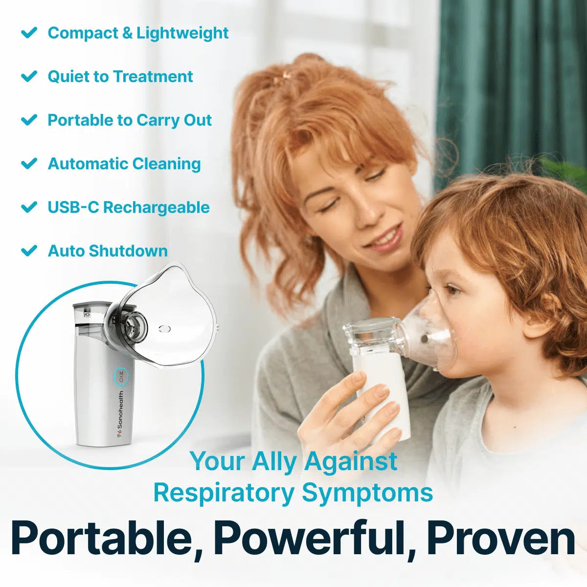 Portable Nebulizer – Safe Relief Anytime, Anywhere